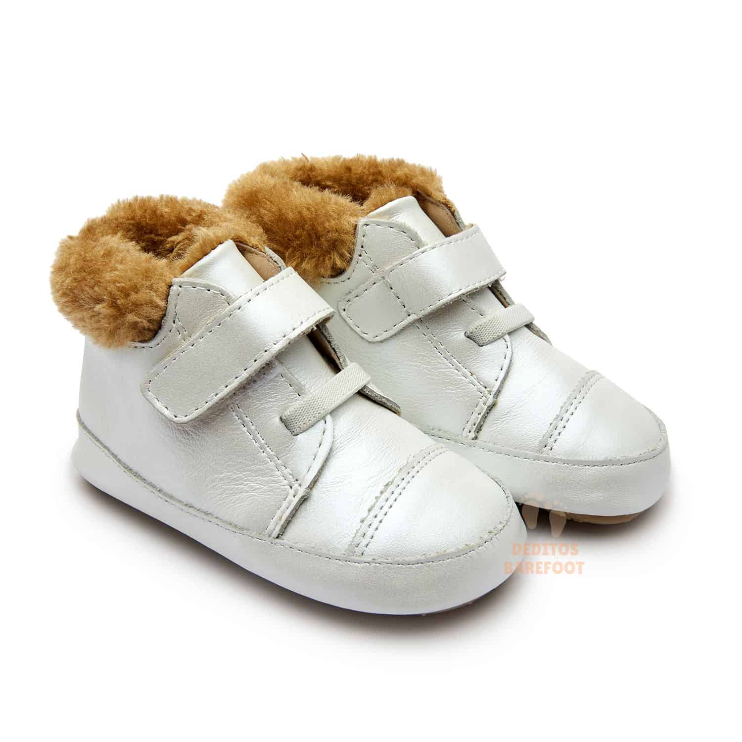 Botines Respetuosos OldSoles Blanco Nacarado - Imagen 4