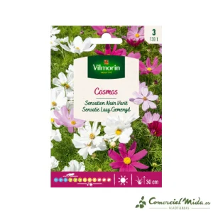 VILMORIN Semillas Cosmos Sensación Enano Variado