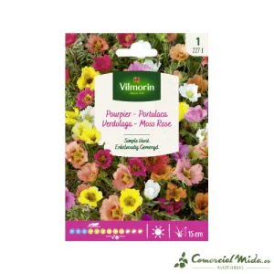 VILMORIN Semillas Verdolaga Simple Variada