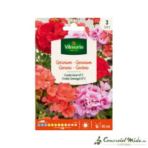 VILMORIN Semillas Geranio Variado Cricket Variado