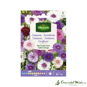 VILMORIN Semillas Centaurea Azul Doble Variada