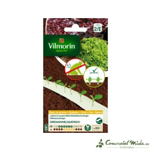 Semillas de LECHUGA GRENADINE/QUERIDO Vilmorin (cultivo fácil)