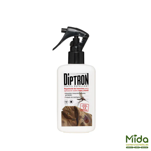 Diptrón Textil Repellent, Repelente de Insectos para Ropa 100ml - Imagen 2