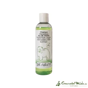 Champú con Aloe Vera PETNATURA Frecuencia para Uso Frecuente