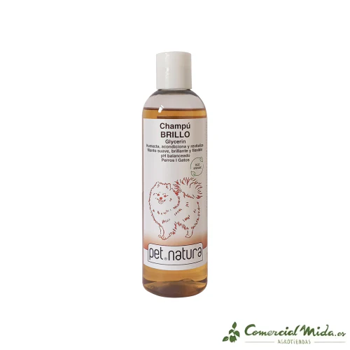 Champú Brillo PetNatura para Perros y Gatos - Imagen 2