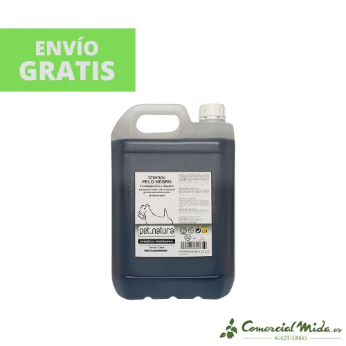 Champú Pelo Negro PETNATURA para Perros y Gatos - Imagen 4