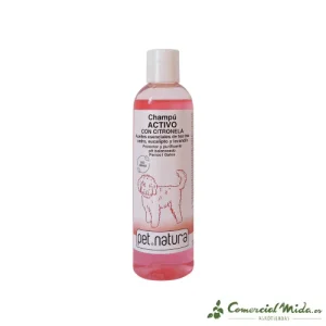 Champú Activo Repelente PETNATURA para Perros y Gatos