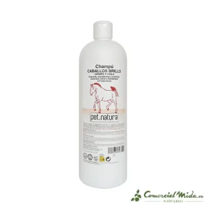 Champú Brillo Crines y Cola PETNATURA para Caballos