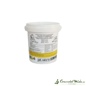 Calcio Vitaminado PETNATURA en Polvo para Perros y Gatos