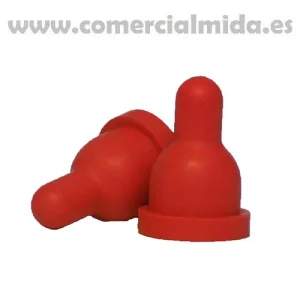 Tetina 4,5cm de caucho para corderos (cubo KERBL 1, 3 y 5 salidas)