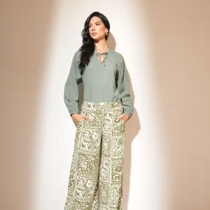 Pantalón prense delantero