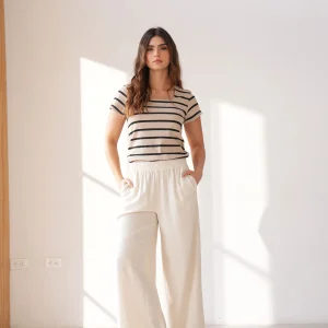 Camiseta cuello cuadrado