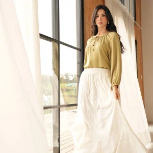 Falda larga con bolero