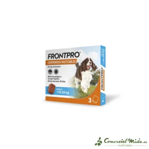FRONTPRO 68 MG Comprimidos Masticables Antiparasitarios para Perros 10-25 KG