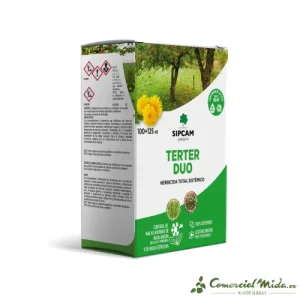 Herbicida Terter duo pack total sistémico 125+100ml