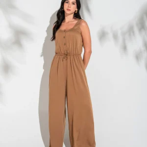 Enterizo manga sisa con perilla