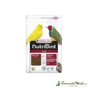 NUTRIBIRD C15 Pellets Comida para Pájaros