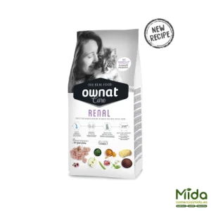 Pienso OWNAT Care Renal para Gatos Sensibles a Afectaciones del Riñón
