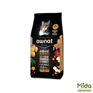 Pienso OWNAT Ultra Mature Sterilized para Gatos Maduros Esterilizados