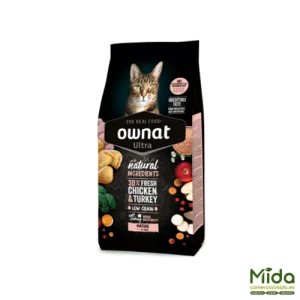 Pienso OWNAT Ultra Mature para Gatos Maduros
