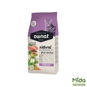 Pienso OWNAT Classic Cat Sterilized para Gatos Esterilizados