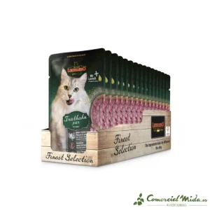 LEONARDO Puro en Pavo Alimento para Gatos Adultos Pack 16x85 gr