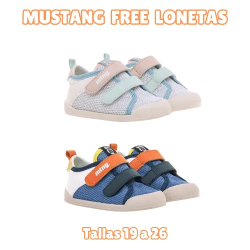 Zapatillas Respetuosas Lona Mustang Free - Imagen 2