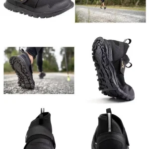 Zapatillas Marcha Nórdica NW 100 Negro Transpirables