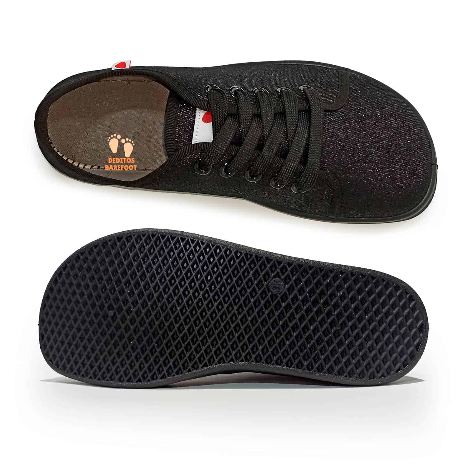 Zapatillas Respetuosas Anatomic Starter Negro Brillo - Imagen 6