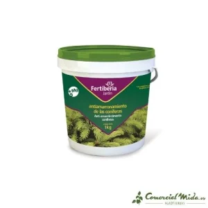 Fertiberia ABONO Granulado CONÍFERAS con ANTIAMARRONAMIENTO Mg + S