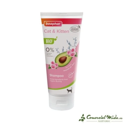 Champú Bio Natural BEAPHAR para Gatos y Gatitos 200ml