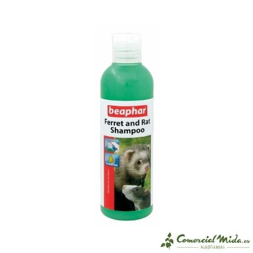 Champú BEAPHAR 250 ml para Hurones y Roedores
