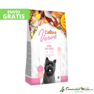 CALIBRA DOG GF VERVE SENIOR SMALL PATO POLLO