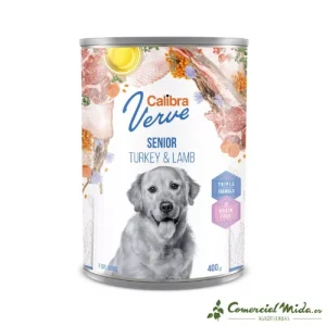CALIBRA DOG GF VERVE SENIOR PAVO Y CORDERO