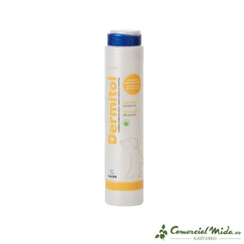 Champú Dermatológico CALIER Dermitol 250 ml para Perros con Seborrea - Imagen 2