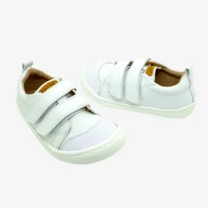 Calzado Respetuoso FlexiNens Piel Blanco Refuerzo Match 9000-R