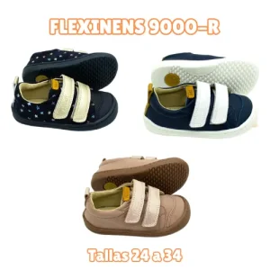 Calzado Respetuoso FlexiNens 9000-R Cava + Blanco + Pink