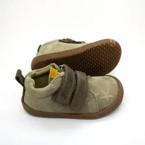 Calzado Respetuoso FlexiNens Piel Estrellas Taupé