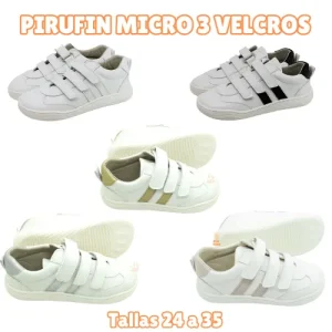 Deportivas Respetuosas Pirufin Micro 3 Velcros