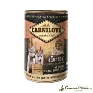 CARNILOVE CANINE PUPPY SALMON PAVO LATA
