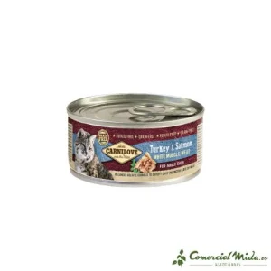 Carnilove Feline Adult Pavo y Salmon Lata