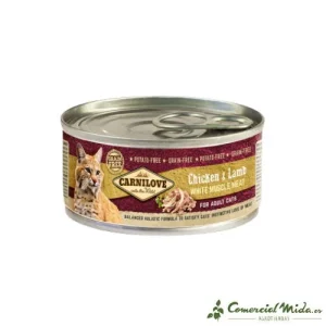 Carnilove Feline Adult Pollo Cordero Lata