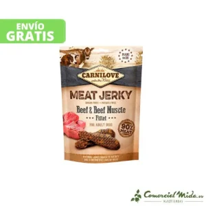 Carnilove Jerky Filetes Res y Ternera