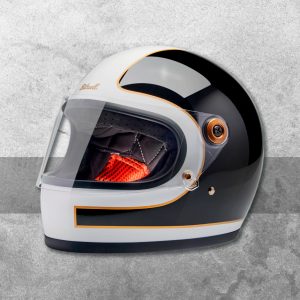 Casco Gringo S – Tracker Blanco/Negro