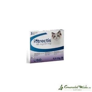 Pipetas Antiparasitarias CEVA STRECTIS para Gatos 0-5Kg