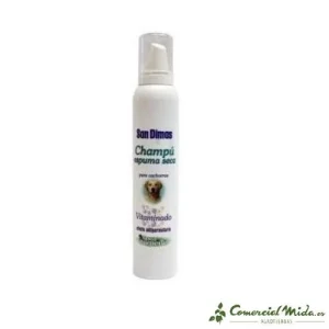Champú SANDIMAS 200ml en espuma seca para cachorros