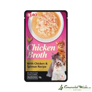 Churu CAT CALDO Pollo con Salmón