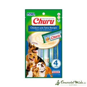 Churu DOG Snack Crema de pollo con atún