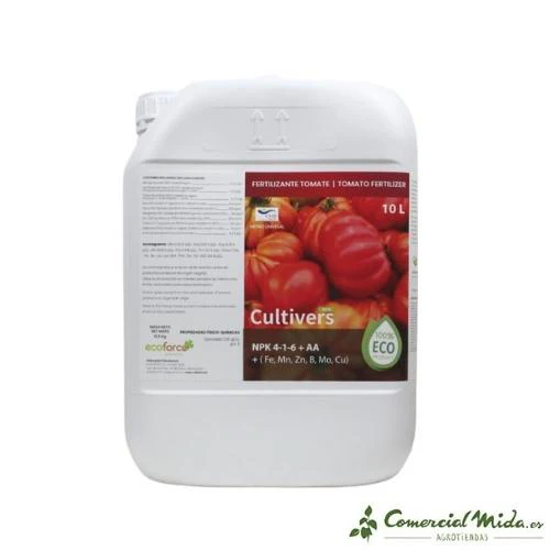 CULTIVERS Abono Tomates Líquido Ecológico - Imagen 5