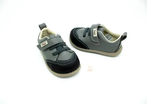 Deportivas Respetuosas Zapy Microfibra Jeans Gris - Imagen 2